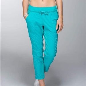 lululemon athletica Turquoise Track Pants